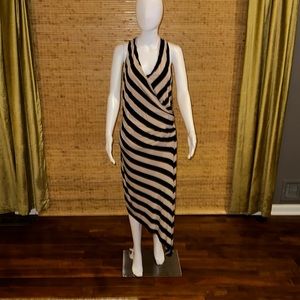 Betsey Johnson Striped Halter Dress